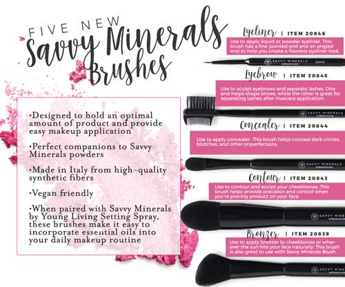 Savvy Minerals Brushes
