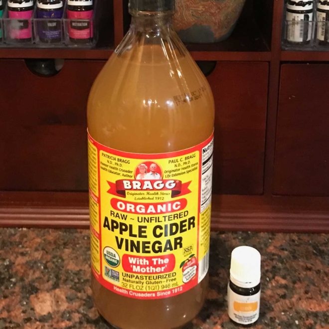 Apple Cider Vinegar and Lemon Vitality